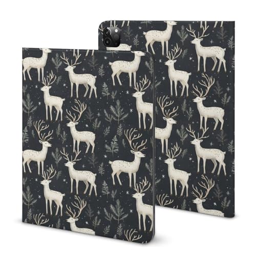 Étui iPad Pro 11 pouces motif végétal pour lire et travailler en terrasse en toute sérénité