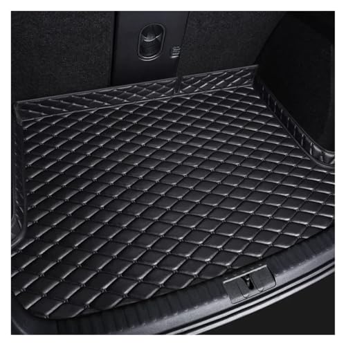 Tapis coffre voiture personnalisé BMW Série 5 E60 2003-2010 protection cuir PU noir