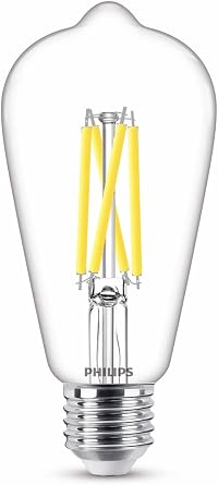 Philips LED Classic 60W ST64 E27 Kısılabilir Filament Ampul WGD90 [Enerji Sınıfı D]