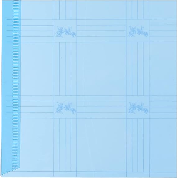 Faber-Castell Desenli Çıtçıtlı Dosya, Mavi