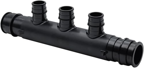 Legend Valve 461-347 1" OPEN - 6x1/2" MULTIPORT TEE Model F1960 PEX Multi-Port T