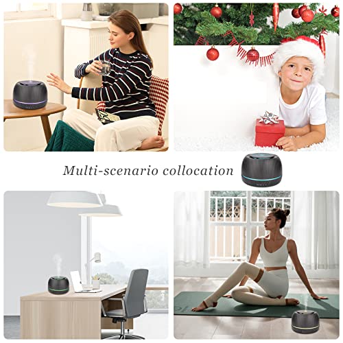 Marchred 300Ml Essential Oil Diffuser With Usb-C Cable, Remote Control,7-Led Color Changing Light. Ultrasonic Cool Mist Mini Aromatherapy Air Humidifier For Room Home Bedroom #TOP6