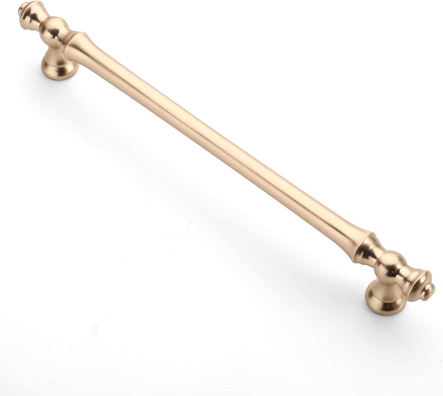 Asidrama 10 Pack 7.5 Inch(192mm) Brushed Brass Kitchen Cabinet Handles, Gold Cabinet Pulls Kitchen Cabinet Hardware for Cupboard Drawer Pulls