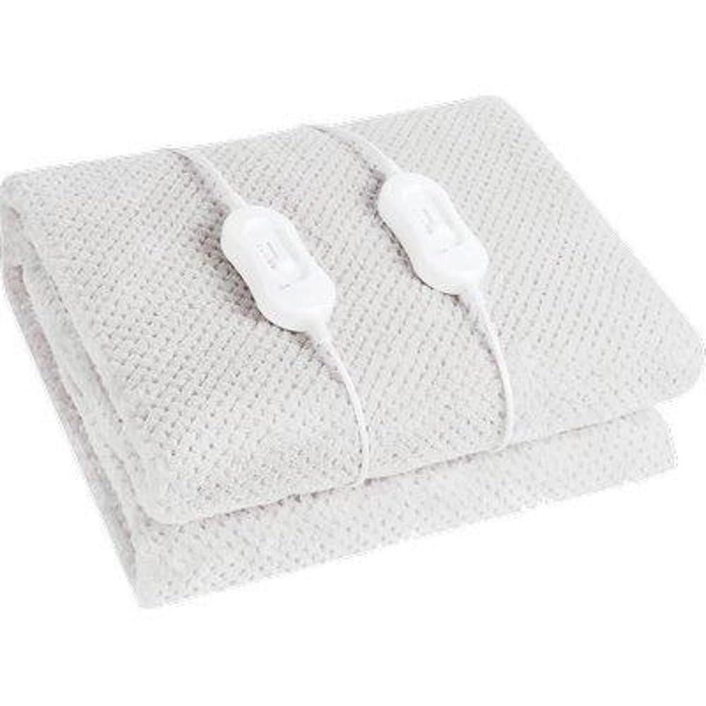nextradeitalia 1 PZ SCALDALETTO ELETTRICO LANA SINTETICA EFFE VOLT 230 WATT 60X2 CM 160X140 SINTEX BIANCO W 60x2 Mod.FERX.VIRXDTDDED