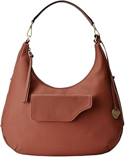 DANEAULT Medium Hobo Bag - The Mary Katherine - Leather Bag with Removable Front Pouch - Crossbody & Shoulder Bag for Women