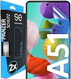 ✓ EINFACH SCHÖNER SCHUTZ der funktioniert. So schlau und einfach schützt diese widerstandsfähige und ultraklare TPU Folie dein Samsung Galaxy A51, ohne die Funktion oder das Aussehen zu beeinträchtigen.