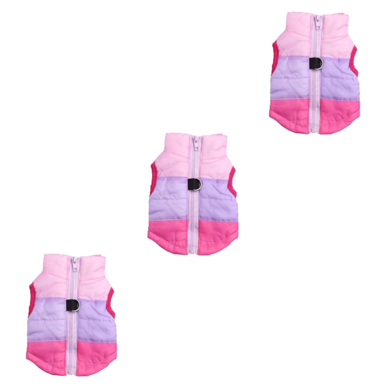 3 Stücke Hund Mantel Beine Hund Regenmantel Weste Warme Haustier Mantel Pet Supplies Größe Xs Rosy Und Grau