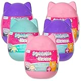 Squishmallows Squishville Series 10 Mini Mystery Plush (5 Pack) Official Jazwares Plush - Collectible Soft & Squishy Blind Capsules - Styles May Vary - Gift for Boys, Girls & Kids