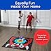 Giggle N Go Outdoor Games for Kids, Adults & Family - The Original Flarts Floor and Yard Darts Game with Inflatable Pins, Lawn Pegs and Mat - Monster Theme, Easter Basket Stuffers Gifts for Kids