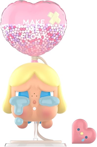 POP MART Crybaby Cheer UP, Baby! Series Plush Doll 1PC,Figuren-Überraschungsbox, Plüschpuppe, Kunst, zufällige Actionfigur, Sammlerstücke - 3