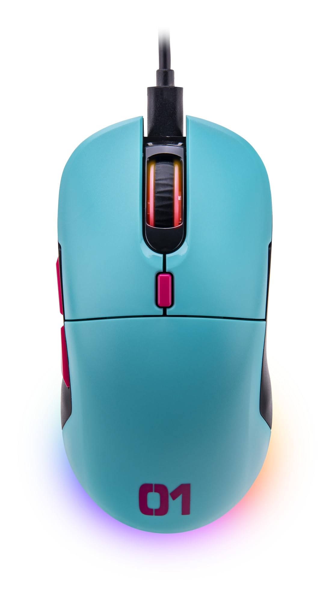 Thermaltake Neros Pro RGB Hatsune Miku Edition USB有線接続 RGB機能搭載 ゲーミングマウス 初音ミクエディション GMO-NPR-WDOHBL-09 MS0706