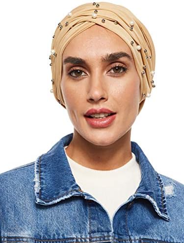 Instant Hijab Stretchable Turban Cap 