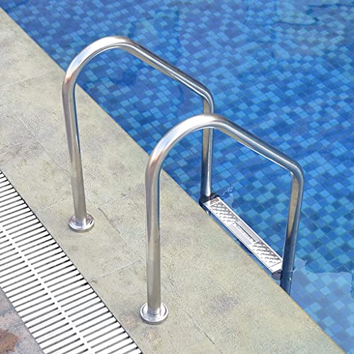 Escalera para piscina de acero inoxidable 3 pasos Katzowen miniatura 2