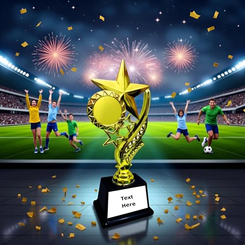 SAI UNIQUE GIFTS Store SAI UNIQUE GIFTS Customized Star Trophy - Image 5