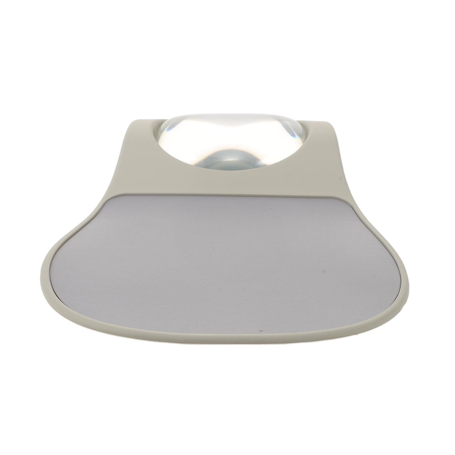 Alfombrilla Ergonómica para Ratón con Almohadilla de Descanso para Muñeca, Reposamuñecas Deslizante de Silicona en Color Gris Claro, Soporte Cómodo para Oficina y Trabajo