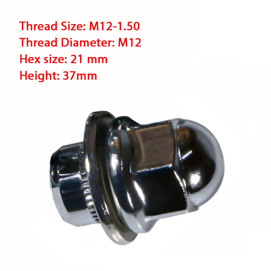 Nakrętki do Kół dla Dodge Stratus 2002-2005, dla Chryslera Sebringa 2002-2005, Nakrętki kół samochodowych M12x1,5 MR455707/994061/611-220