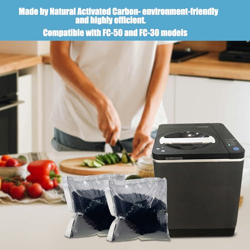 Filtros de recambio absorbentes de olor para Vitamix FoodCycler miniatura 5