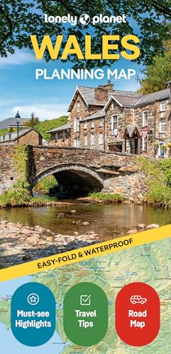 Lonely Planet Wales Planning Map