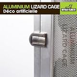 Reptiles Planet terrarium grillagé aluminium 45 x 45 x 80 cm photo 3