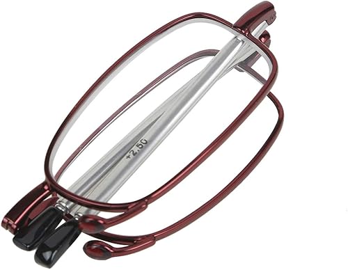 Miniatura 4 de 2 pares de anteojos de lectura plegables unisex con bloqueo de luz azul, antirreflejos UV, Negro -