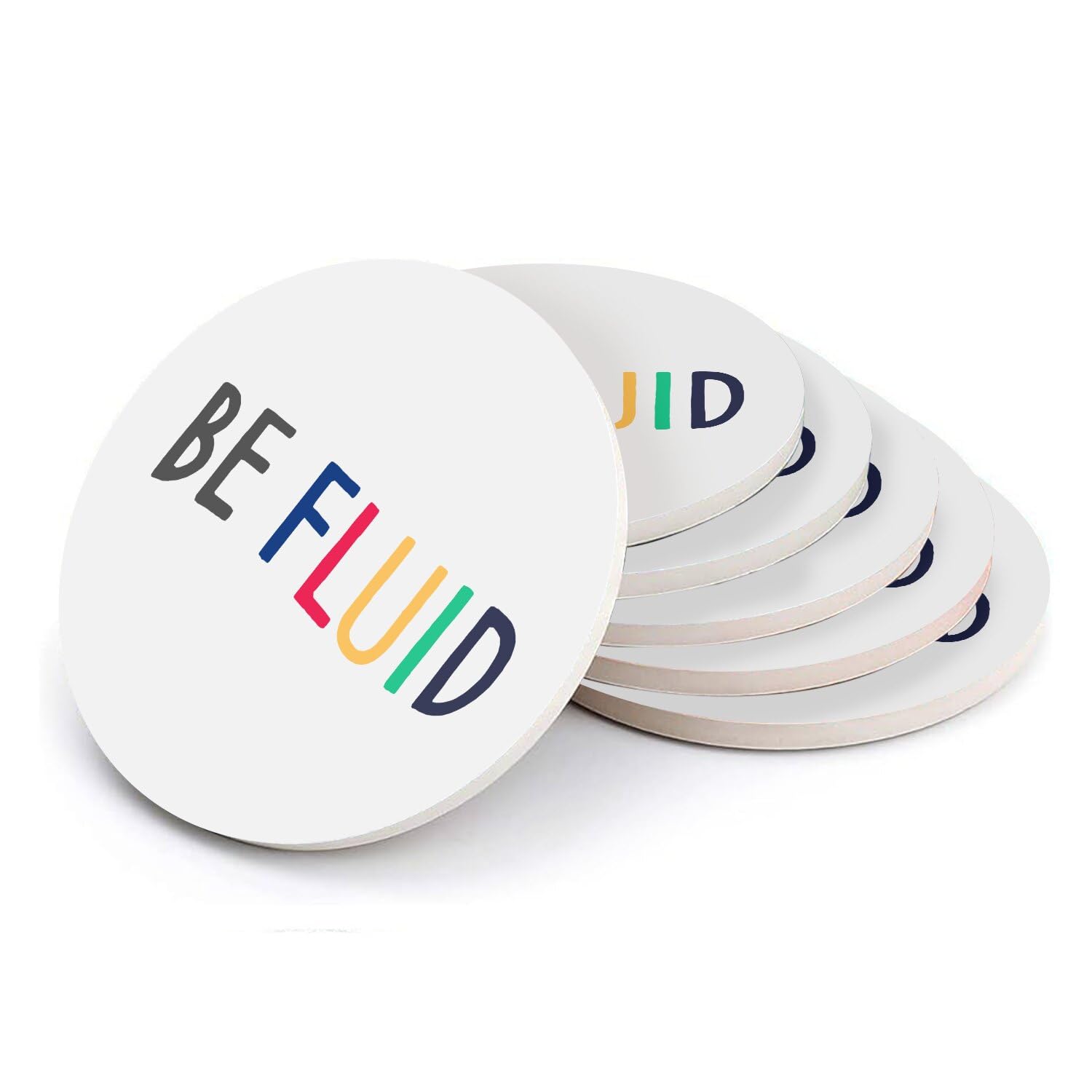 Sous-verres Pride en céramique pour un apéro inclusif et coloré entre amis