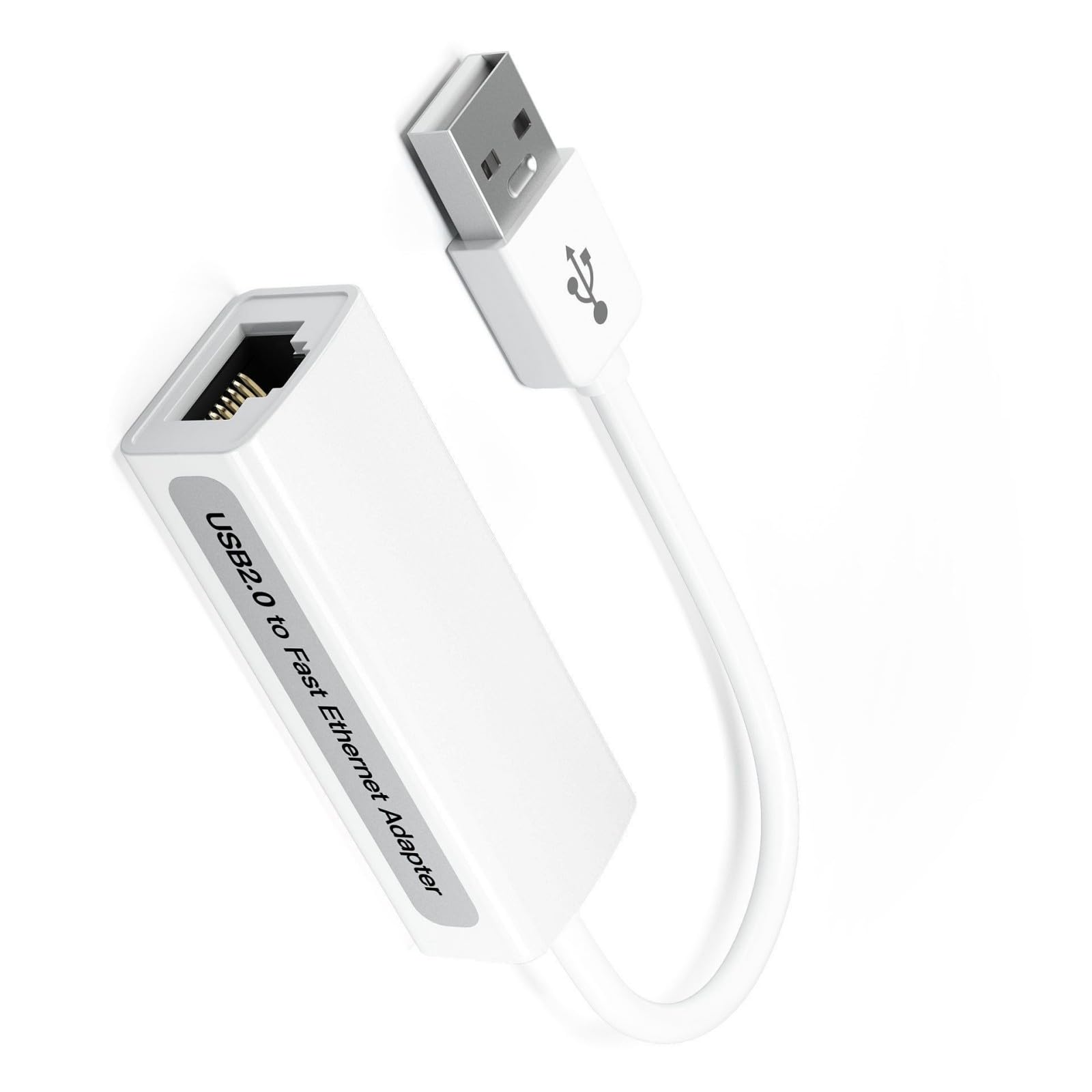 Adaptateur Ethernet USB 2.0 Vers RJ45 - Puce RTL8152B - 10/100 Mbps - Pour PC Portable Et Bureau