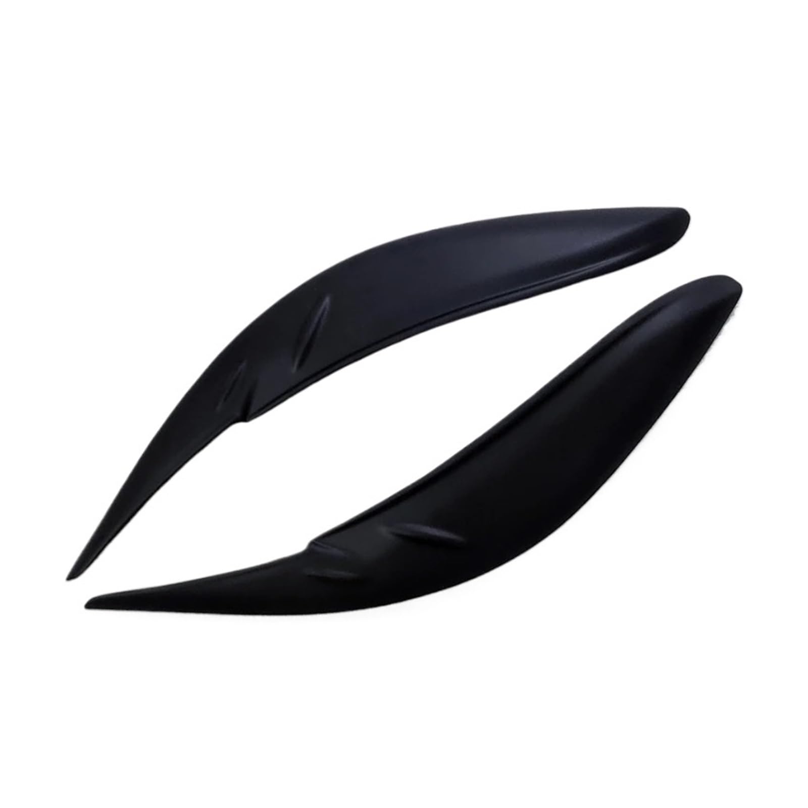 tuyda Headlight Eyebrow Cover Trim Sticker,Fit For Toyota, Sienna 2010-2015 Head Lamp Eyelid Headlight Eyebrow Overlay ﻿(Fiber glass)
