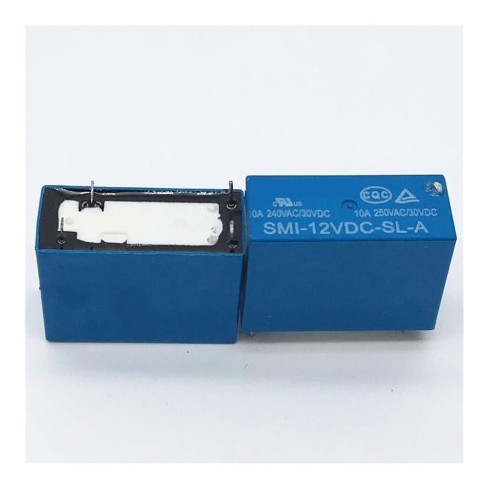 AARTERZZA 10 PCS Power Relays SMI-12VDC-SL-A 12V 10A 4PIN Relay