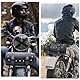 NVGFTG Universal Motorrad Satteltasche Lenkertasche Werkzeugtasche PU Leder Werkzeugrolle Tasche Mit 2 Befestigungsgurten, Aufbewahrungstasche Für Fahrrad