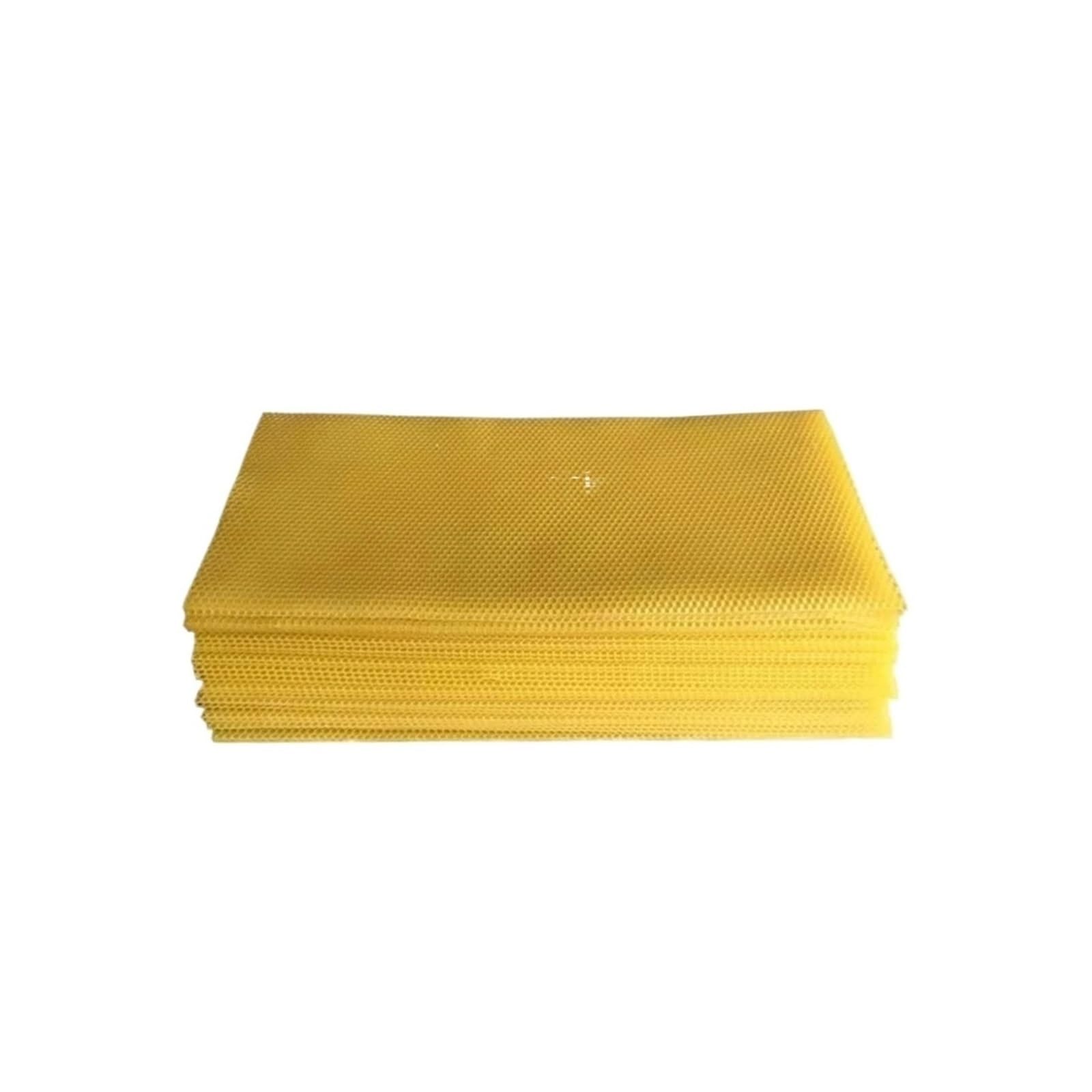 35 Pezzi Telai in Cera for favi Fogli di Base for alveari Fondamenta for Apicoltura Attrezzatura for alveari Forniture for api per Gli Appassionati di Apicoltura