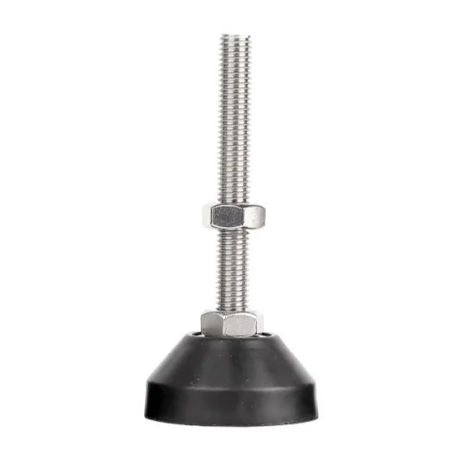 MUHUO adjustable feet for furniture,M6 M8 M10 M12 304 stainless steel adjustable furniture leveling screws(M12)