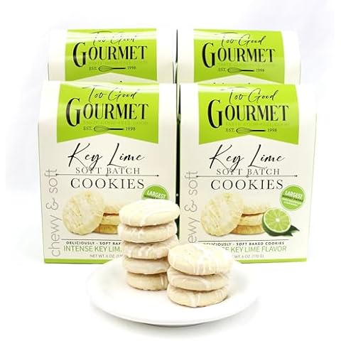 Too Good Gourmet Soft Batch Cookies, Key Lime Edition, 4 Pack – Refreshingly Chewy Gourmet Cookies Cover