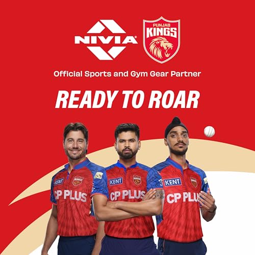 Image of Nivia X PUNJAB KINGS Cricket Arm Sleeves Roll for Men & Women, UV Protection, Breathable Fabric, Stretch Fit for Training & Match Use