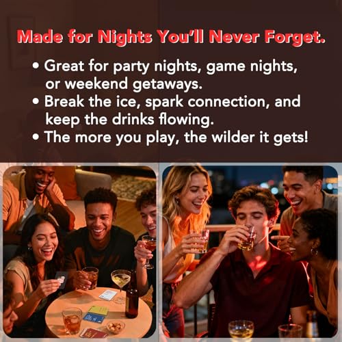 image for Taxhtext Drinking Games for Party Night – 150 Hilarious Cards for 2+