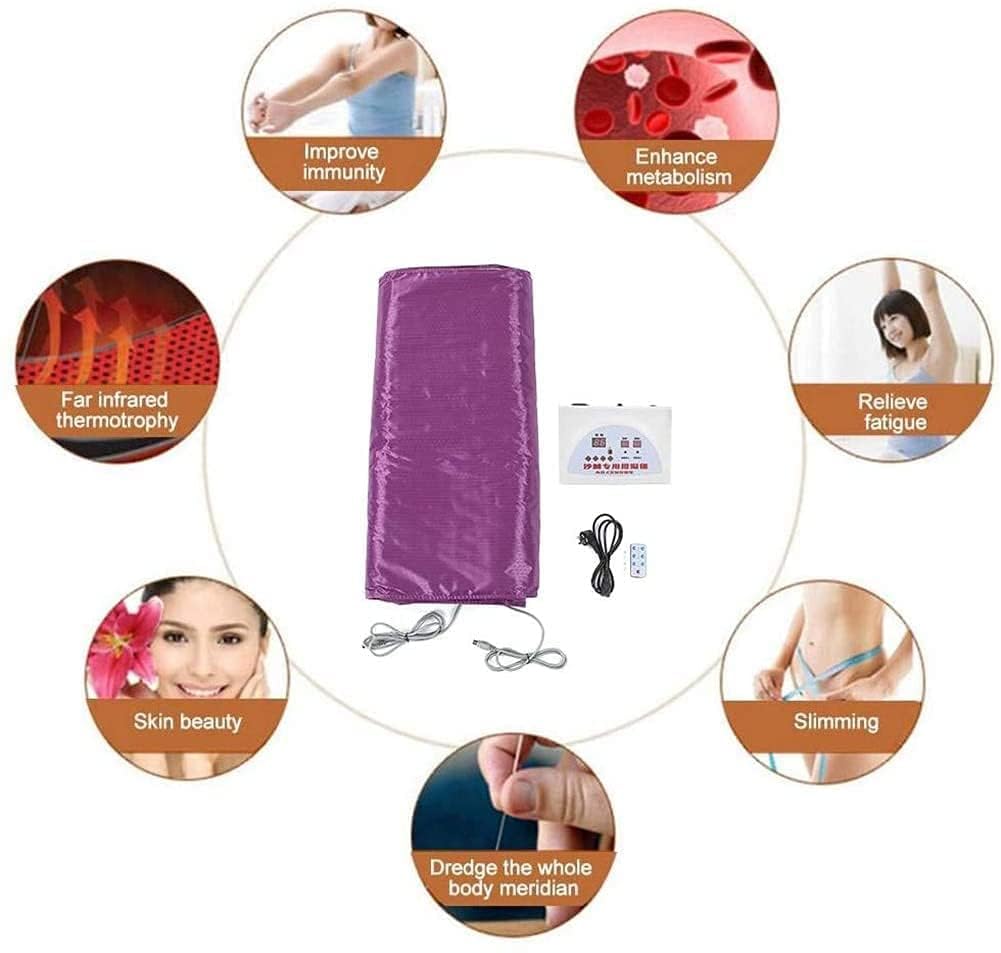 Saunadecke, Schlankheitsdecke, Heizdecke, Schwitzdecke, Gewichtsverlust, Sauna, Entgiftungstherapie, Maschine for Körperformung, Fitness, Abnehmen, Schwitzen