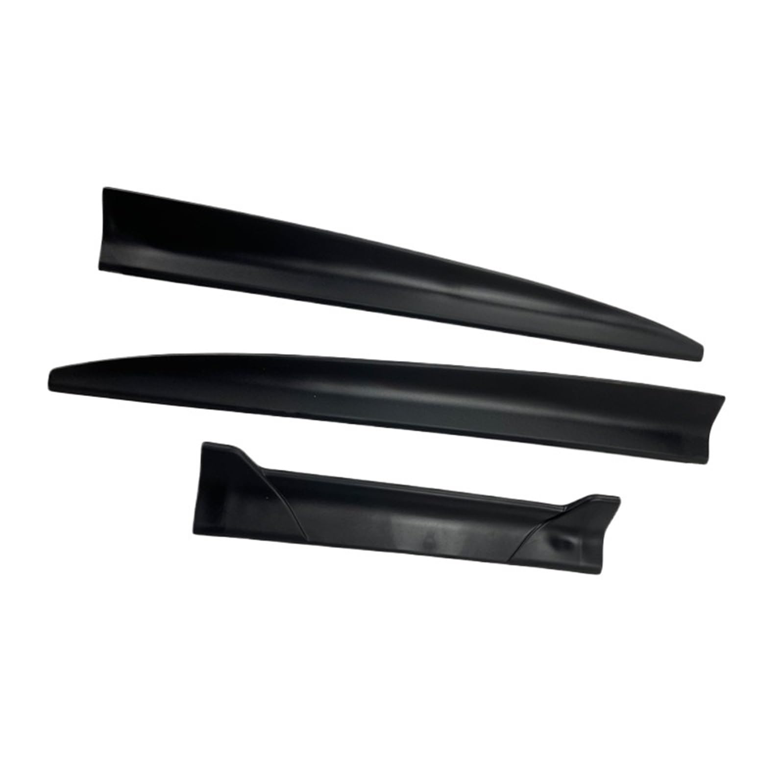 Spoiler Frontali per Auto Spoiler Posteriore Universale per Auto, berlina, Hatchback, Fai da Te, Lunghezza Adatta per Passat B8, Adatto per Audi A3, A6, C7(Style 1 Matt Black)