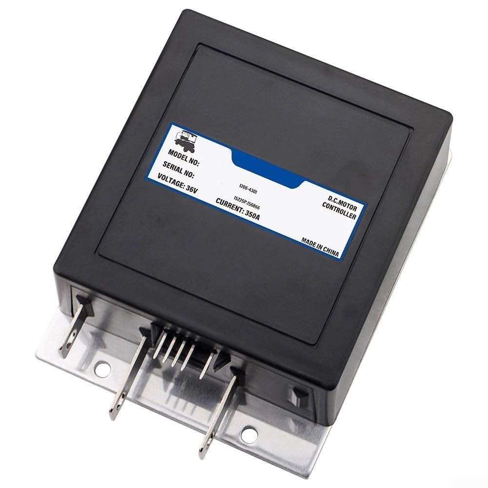 Controlador de carrito de golf de 36 V 350 A para EZGO para txt Medalist 1994-2019 para Curtis 1206-4301, unidad de control de motor CC de 5 pines, tamaño estándar