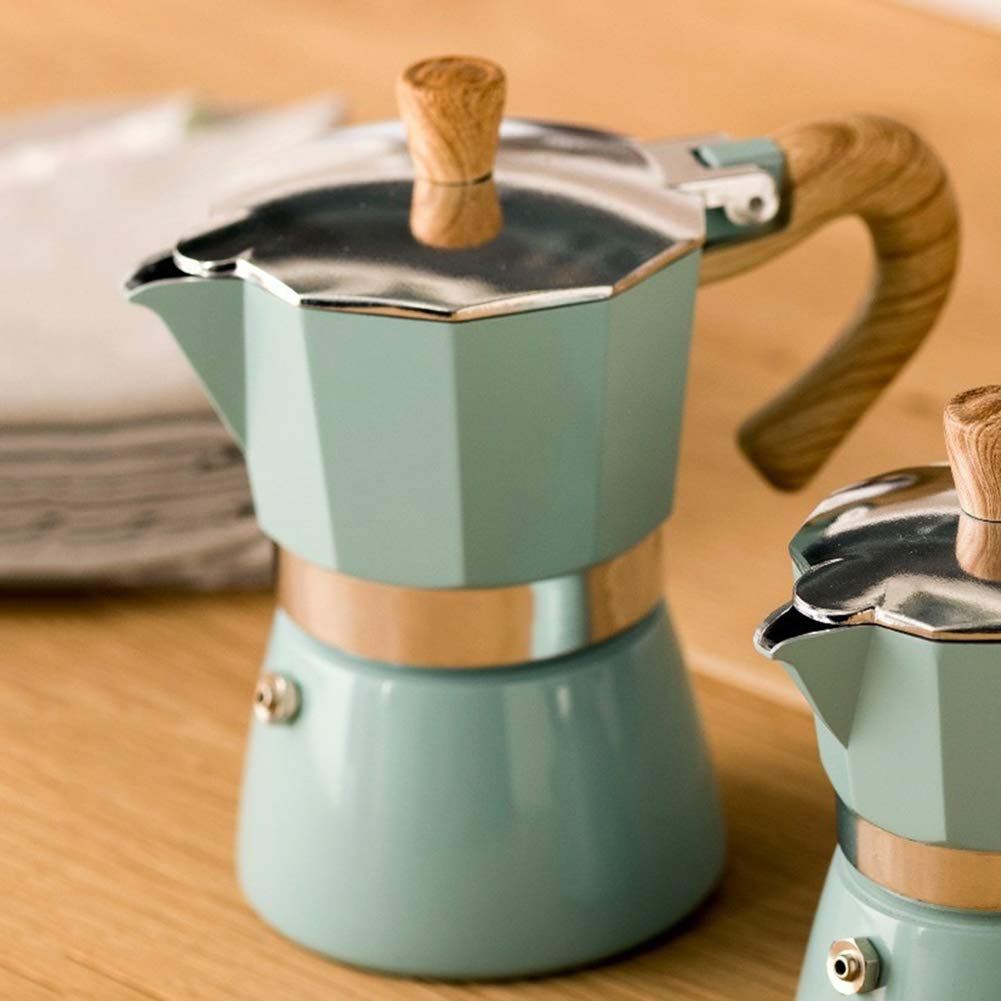 Cafetière à Orge Bialetti Moka Orzo Express | 4 Tasses | Aluminium - Pour Boisson à L'Orge Savoureuse