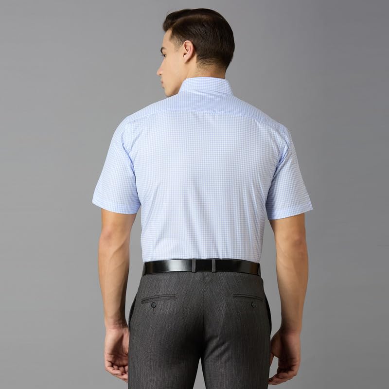 Image of Mark & Albert Men's Half Sleeves Regular Shirt