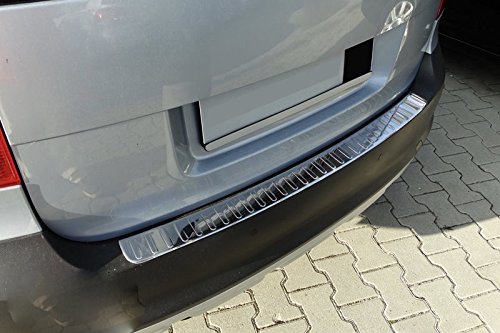 Parachoques trasero para Skoda Yeti 2009 – 2013 (de acero inoxidable con)