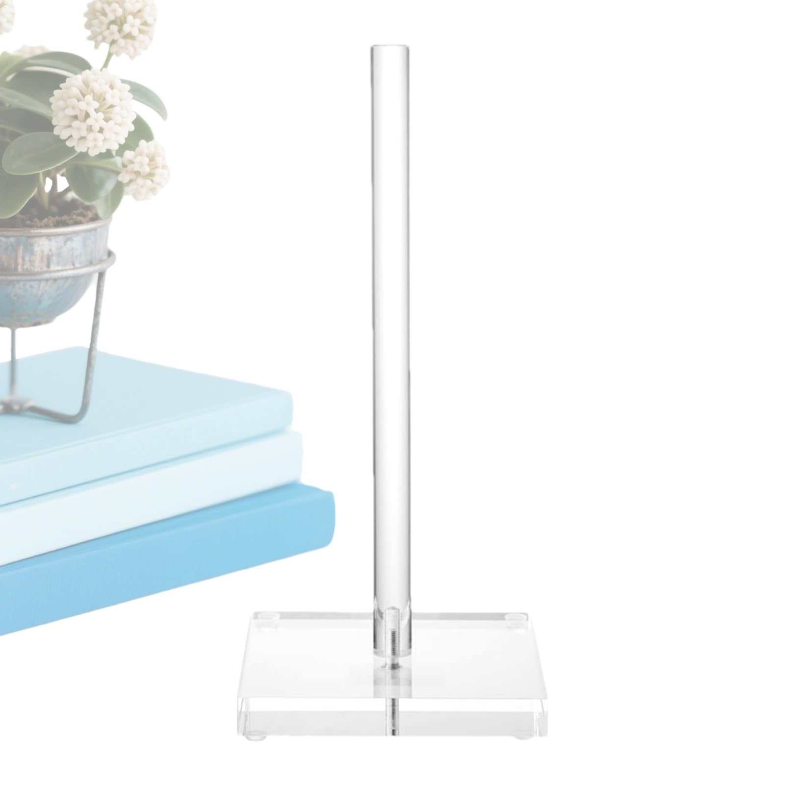 Estante para pañuelos de cocina y soporte para toallas de papel con base estable