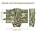 QOGIR Snake Guard Chaps Gaiters for Hunting: Snake Gear with Full Protection for Ankle to Lower and Thigh Legs from Snake Bites & Briar Thorns & Brush