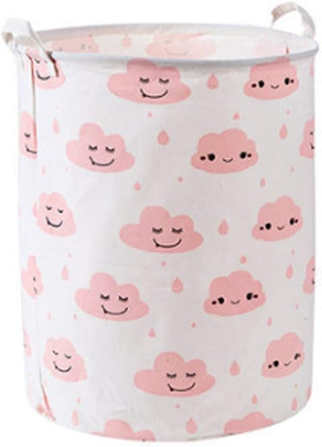 Storage Basket LQ Fabric Toy Hamper Laundry Household Bathroom with Dirty Clothes Laundry Basket (Color : Style Two) (Style Three)
