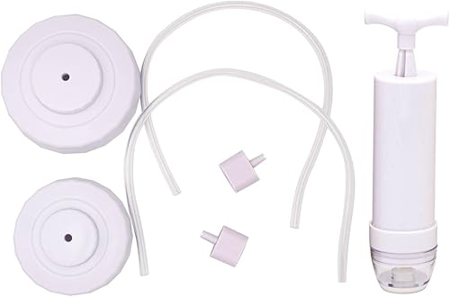 Mason Jar Lifestyle Kit de sellado al vacío para tarros Mason de boca regular y ancha