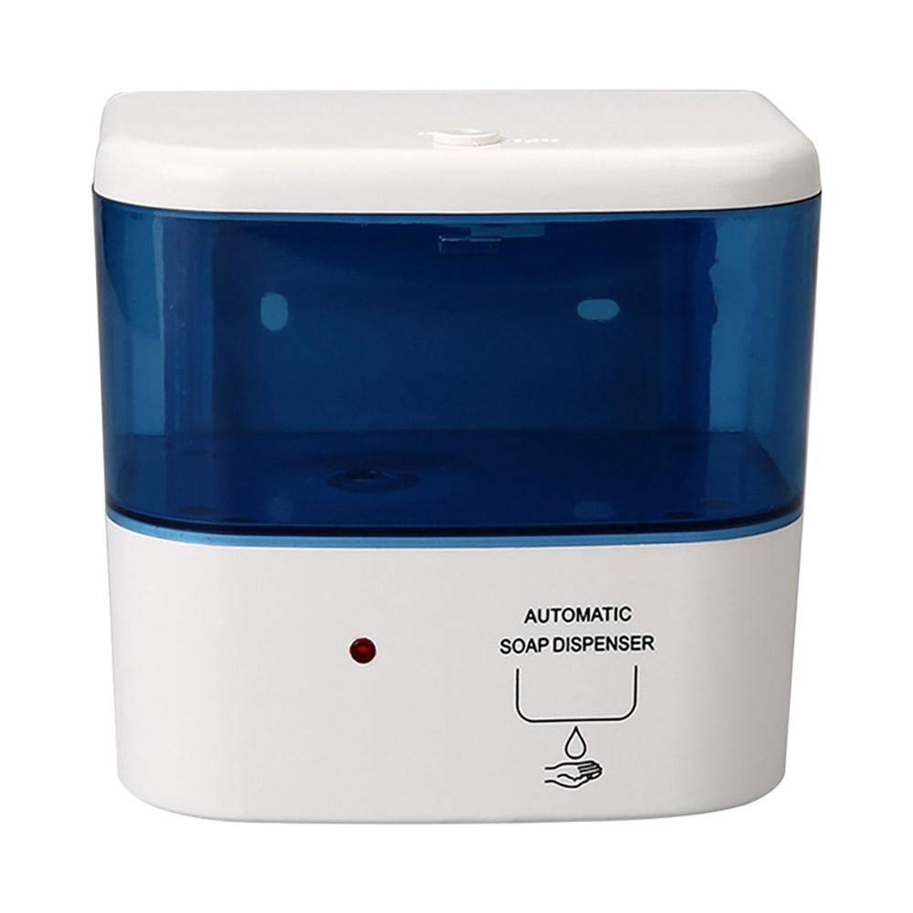 Distributeur Automatique de Savon Mural, Distributeur de Savon en Mousse à capteur Infrarouge Mains Libres pour Cuisine et Salle de Bain (600ML)