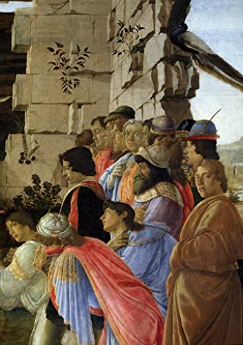Toile Peinture Murale Botticelli : Émotion de la Renaissance