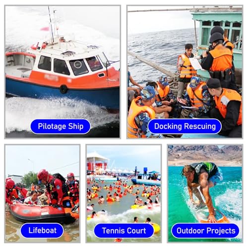 SRNSAEB Sturdy Boat Pushing Pole 3 2 1 Pcs, Telescoping Extension Pole Boat Hook for Docking Boating Accessories, Dock/Ship/Yacht/Lifeboat Pull Poles Rods for Boats(2 pcs,1.35m - 3.2m/4.5ft - 10ft)