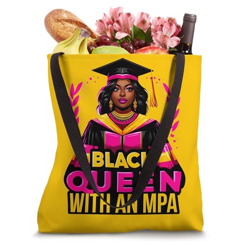 Bolsa Tote Black Queen MPA Graduation 2024 miniatura 4