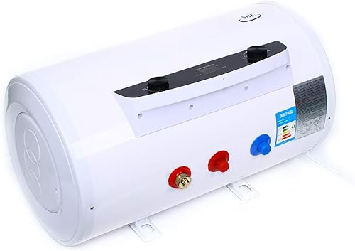 Miniatura 2 de SAHUANIYE Calentador eléctrico de agua caliente de 1500 W, calentador de agua de calentamiento rápido de 50 L, calentador de agua para ducha,