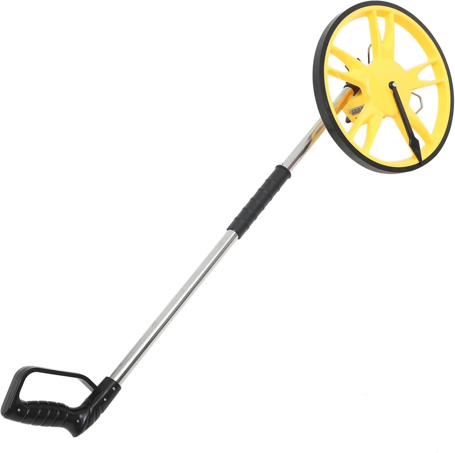 HOMSFOU Distance Measuring Wheel Display Compact Folding Design and Tires for Accurate Measurement Construction and Landscaping Projects